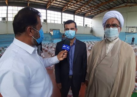 توزیع ۱۱۰۰ بسته ی معیشتی در بخش لشت نشاء