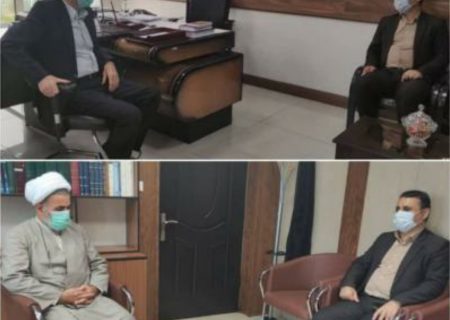 دیدار فرماندار با معاون قضایی دادگستری گیلان و رئیس دادگستری شهرستان رشت