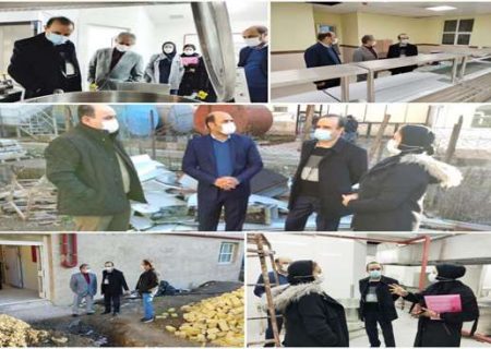 بازدید معاون توسعه مدیریت، منابع و برنامه ریزی دانشگاه علوم پزشکی گیلان از پروژه عمرانی مرکز آموزشی و درمانی ۱۷ شهریور رشت
