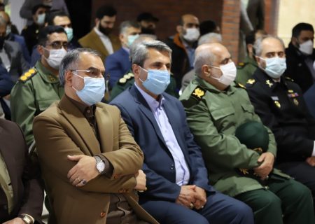 افتتاح یادمان شهدای گمنام بوستان ملت رشت