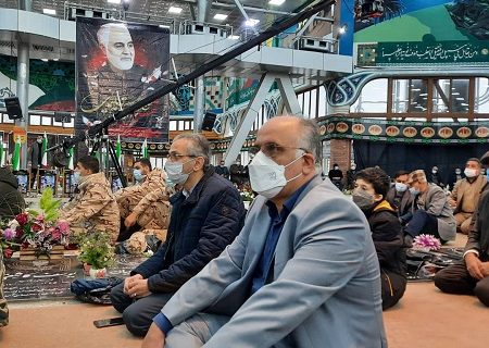 حضور مدیران و کارکنان مخابرات منطقه گیلان در مراسم دومین سالگرد شهادت سردار سپهبد شهید حاج قاسم سلیمانی