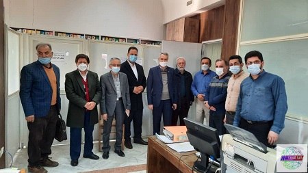 بازدید و دیدار جانشین مدیریت مخابرات منطقه گیلان با کارکنان ساختمان مرکزی مخابرات منطقه