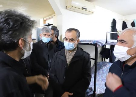 رئیس شورای اسلامی شهر رشت از سامانکده و گرمخانه شهرداری رشت بازدید کرد/ رشت شهر بدون متکدی