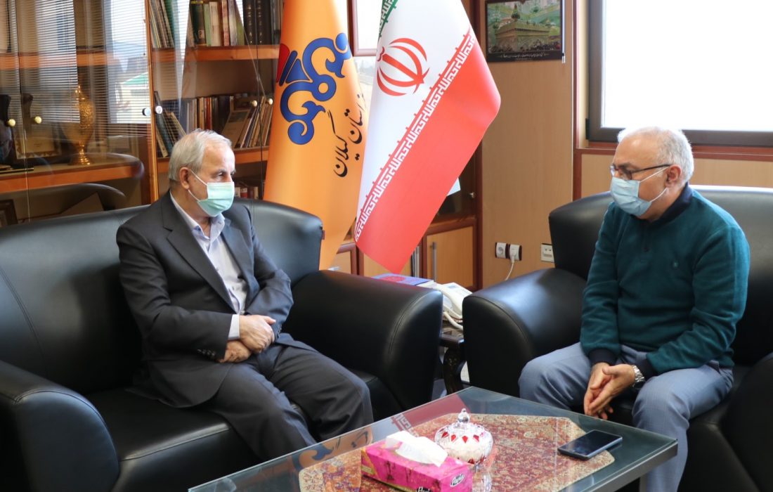 دیدار نماینده مردم رشت با مدیرعامل گاز گیلان