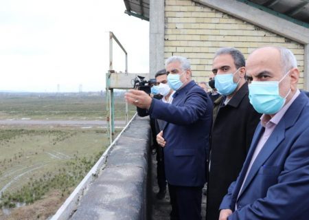 بازدید استاندار از محل اجرای طرح جامع دهکده دانش بنیان گیلان