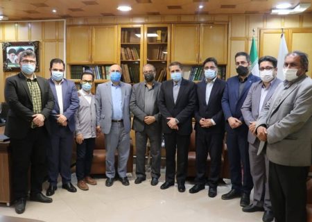 دیدار اعضاء هیات مدیره خانه مطبوعات و رسانه های گیلان با فرماندار رشت