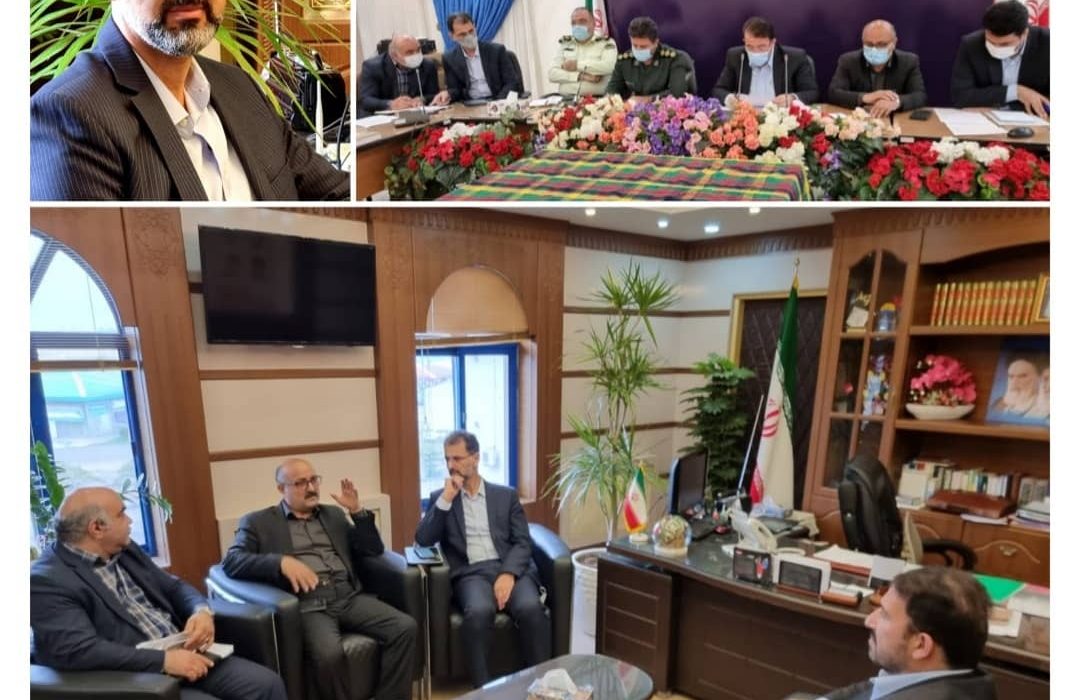 جلسه كارگروه قرارگاه جهادی مدیریت منابع آب و برق شهرستان لنگرود