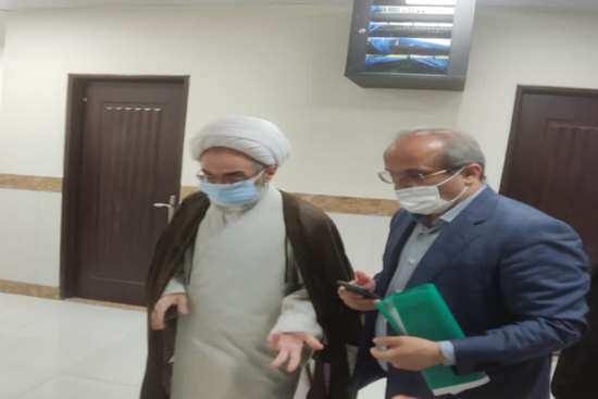 بازدید نماینده ولی فقیه در استان گیلان از کلینیک در حال تکمیل“شهدای سلامت”رشت