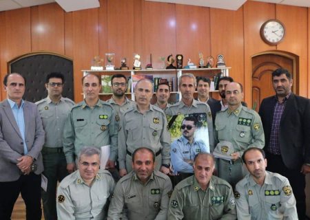 قدردانی از ۸ محیط بان نمونه ، همزمان با روز ملی محیط بان در محیط زیست گیلان