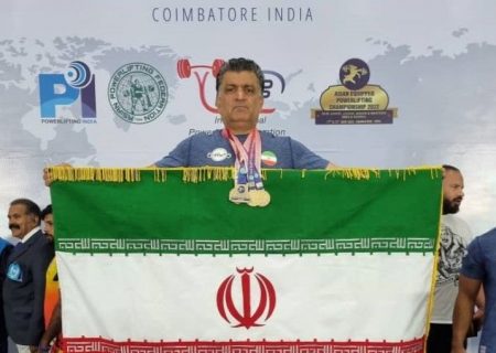 کسب مدال طلای مرتضی دژآلود در سی هشتمین دوره مسابقات پاورلیفتینگ آسیا -۲۰۲۲