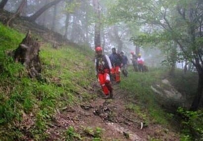 پیدا شدن دو مرد میانسال ۵۵ ساله توسط عوامل امدادی جمعیت هلال احمر در ارتفاعات شهرستان رودبار