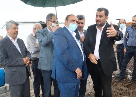 بازدید از طرح های زیرساختی منطقه آزاد انزلی