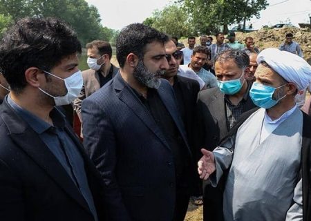 بازدید رییس کل دادگستری گیلان از رودخانه سیاه درویشان و آب بندان لیفشاگرد شهرستان صومعه سرا
