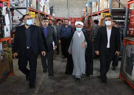 بازدید رییس کل دادگستری گیلان از انبار اموال تملیکی استان