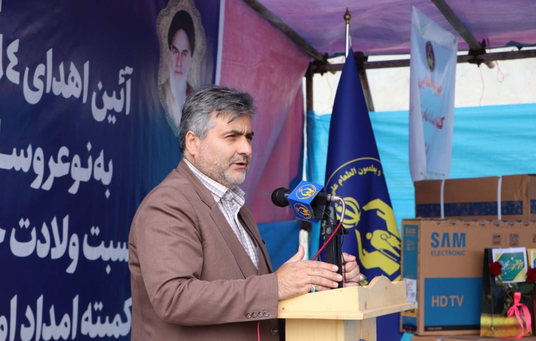 اهداء ۱۰۶۴ سری جهیزیه به نوعروسان گیلانی تحت پوشش کمیته امداد