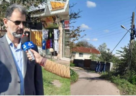 نصب ۱۷ كیلومتر كابل خودنگهدار در روستای سراوان شهرستان رشت با اعتباری قریب به ۸۰ میلیارد ریال