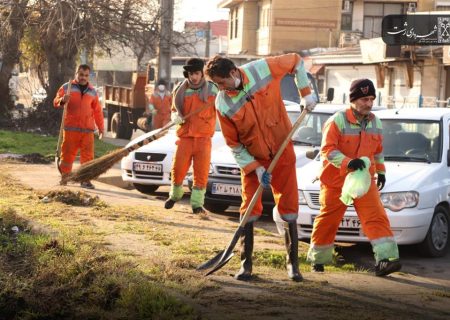 اجرای طرح پاکسازی مناطق پنجگانه شهرداری