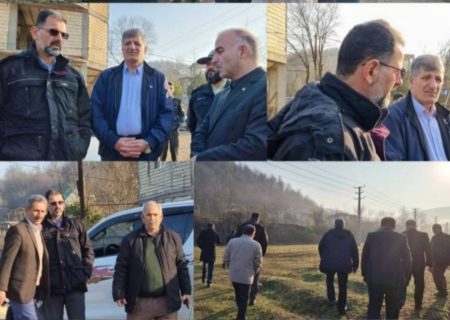 بازدید از پروژه های برق رسانی روستاهای بخش رحمت آباد و بلوكات شهرستان رودبار