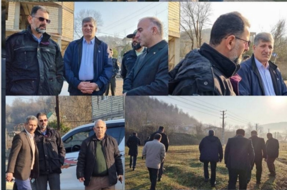 بازدید از پروژه های برق رسانی روستاهای بخش رحمت آباد و بلوكات شهرستان رودبار