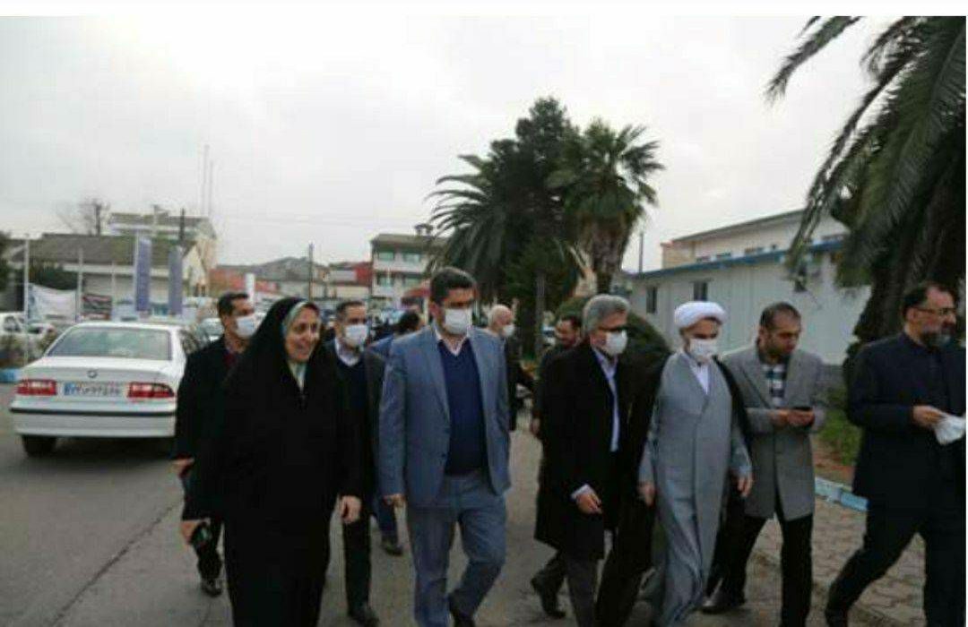بازدید میدانی مسئولان قضایی، نظارتی و دانشگاهی گیلان از مرکز آموزشی درمانی رازی رشت