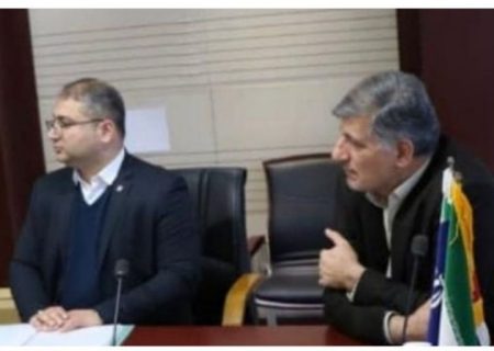 دیدار مدیرعامل و نائب رئیس هیئت مدیره شرکت سیمان خزر به همراه دکتر مهرداد گودرزوند چگینی نماینده مجلس شورای اسلامی با دکتر آستانه مشاور وزیر صنعت نفت