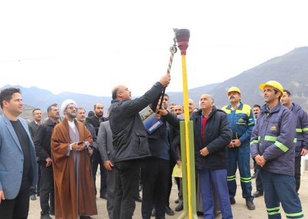 شعله گاز در ارتفاعات شهرستان رودسر برافروخته شد