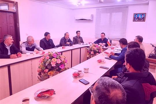 برگزاري جلسه بررسي انشعابات غير مجاز، در امور آبفای فومن