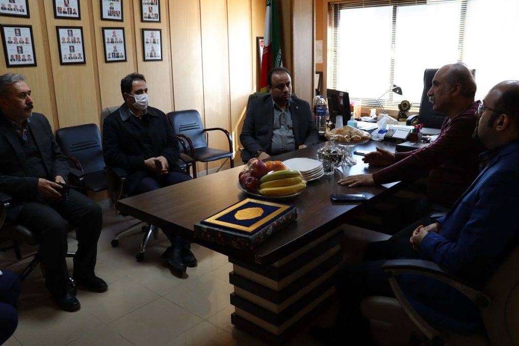 دیدار و قدردانی مدیر درمان تامین اجتماعی گیلان از روسای مراکز طرف قرارداد