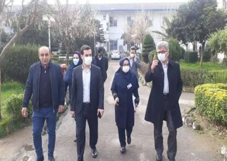 بازدید سرپرست دانشگاه علوم پزشکی گیلان از مراکز آموزشی درمانی پورسینا و ولایت رشت