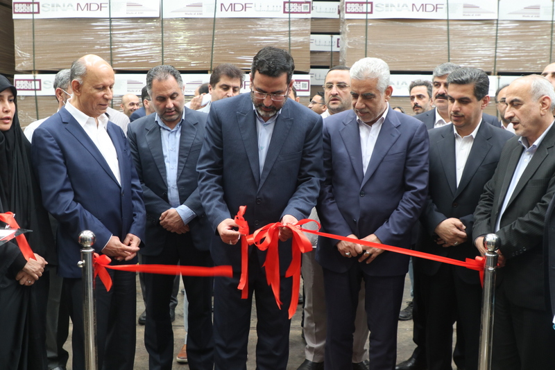 بهره‌برداری از فاز توسعه یک کارخانه روکش ملامینه در شهرک صنعتی رشت