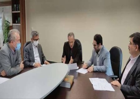 نشست سرپرست دانشگاه علوم پزشکی گیلان با مدیرکل ثبت اسناد استان