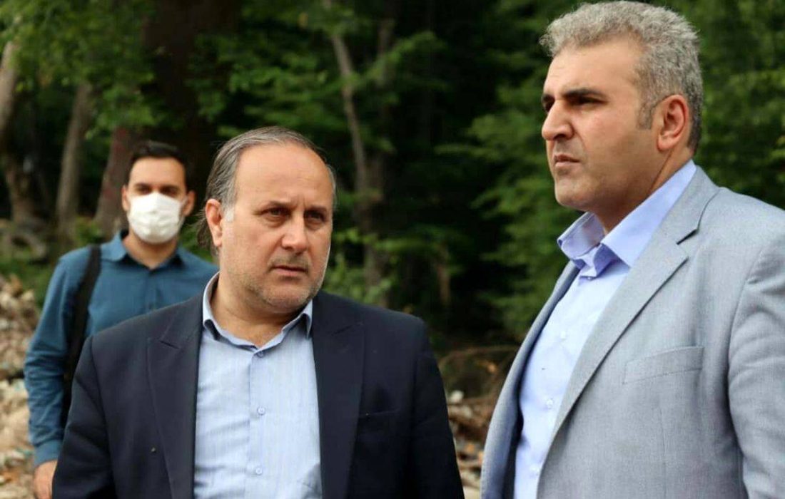 بازدید اصحاب رسانه گیلان از پروژه بهسازی لندفیل سراوان