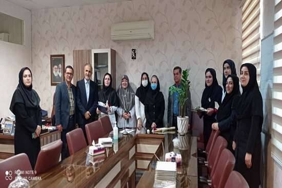 بازدید مدیرکل بیمه سلامت با همراهی معاون درمان دانشگاه علوم پزشکی گیلان از مرکز آموزشی درمانی الزهرا