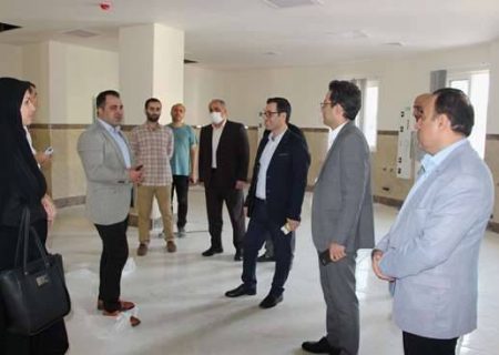 بازدید سرزده سرپرست معاونت توسعه مدیریت، منابع و برنامه ریزی دانشگاه علوم پزشکی گیلان از فاز جدید بیمارستان امام خمینی (ره) صومعه سرا