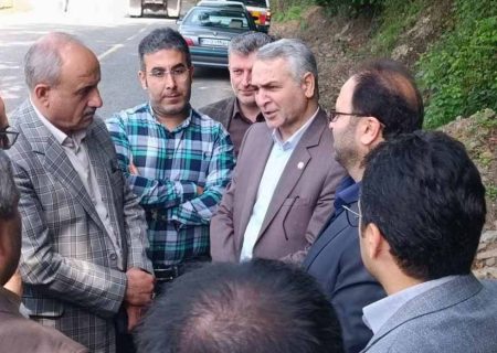 بازدید مدیر مخابرات منطقه گیلان از پروژه فیبر تار پونل تا سنگده رضوانشهر