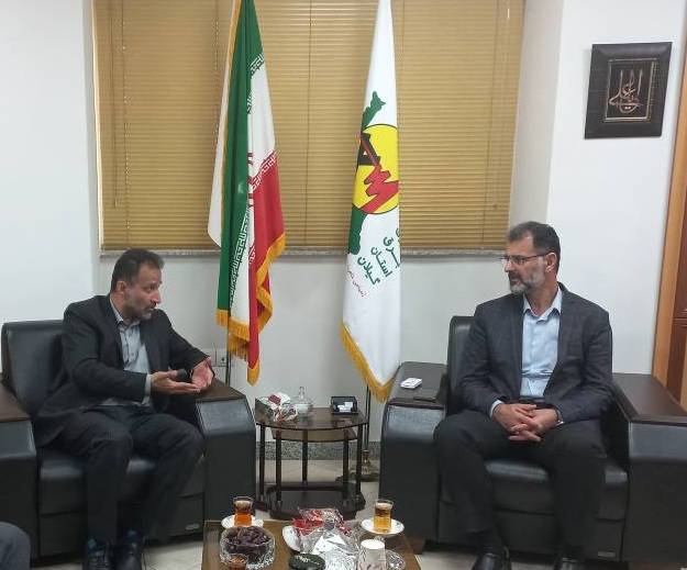 دیدار مدیرعامل شركت توزیع برق گیلان با نماینده مردم شهرستان آستانه اشرفیه در مجلس شورای اسلامی
