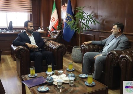 دیدار مدیرکل تعاون، کار و رفاه اجتماعی استان گیلان با شهردار رشت