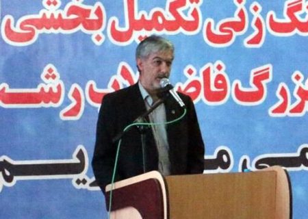 پیشرفت ۵۷ درصدی اجرای طرح جمع آوری فاضلاب رشت