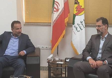 دیدار مدیرعامل شركت توزیع برق گیلان با نماینده مردم شهرستان آستانه اشرفیه در مجلس شورای اسلامی