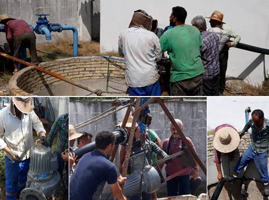 افزایش ظرفیت تولید آب شرب تاسیسات آبرسانی روستای معاف شهرستان بندر انزلی