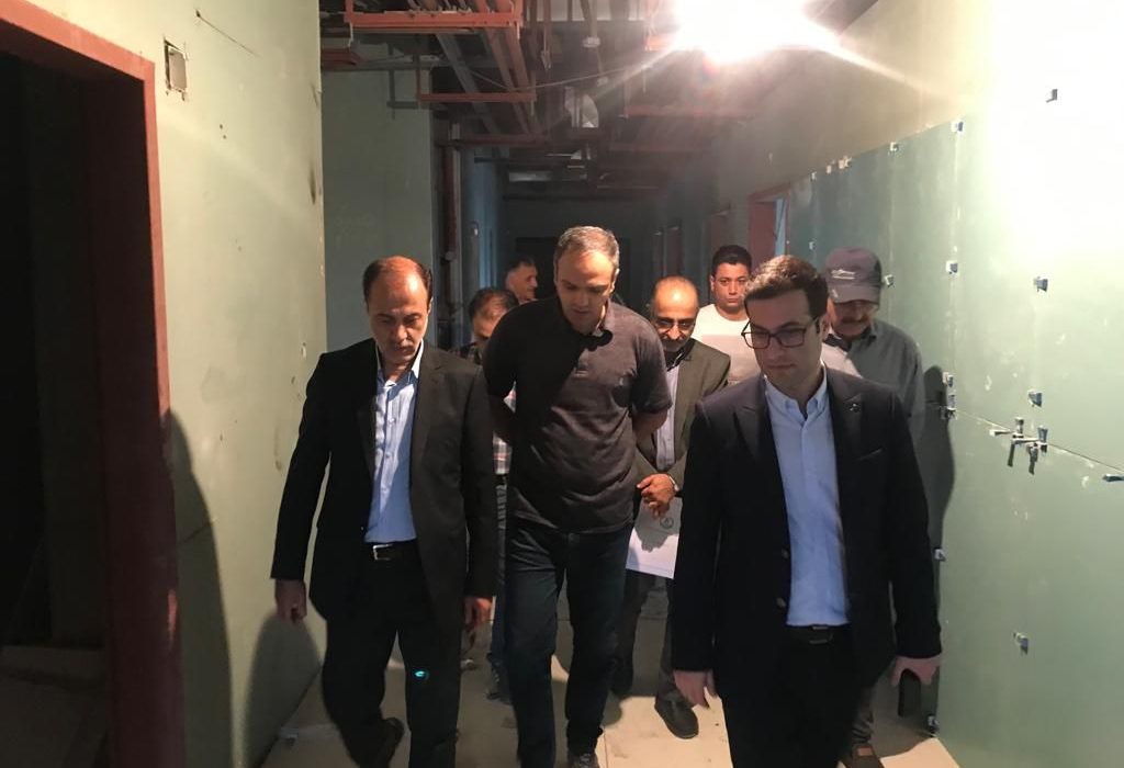 بازدید از سایت لاکان و بیمارستان ۴۰۰ تختخوابی دانشگاه علوم پزشکی گیلان