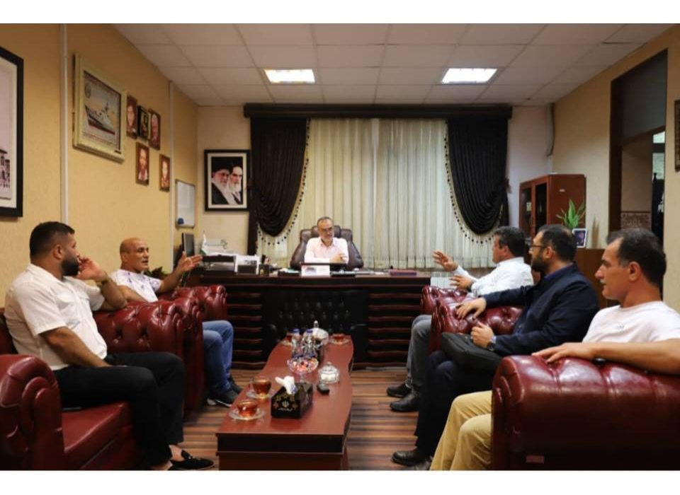 دیدار جمعی از پیشکسوتان کشتی گیلان با دکتر محمد حسین واثق کارگرنیا رئیس شورای اسلامي شهر رشت
