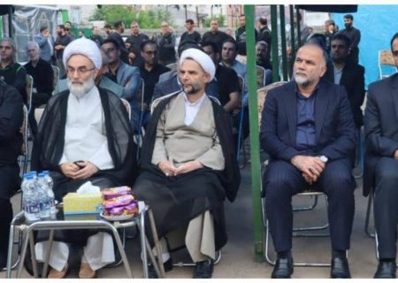 مراسم کلنگ زنی احداث حسینیه موکب خدام العتره شهرداری رشت