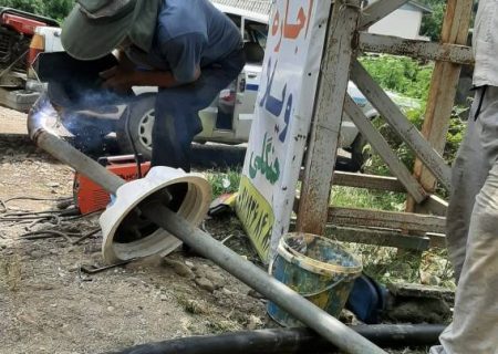 تقویت فشار آب شرب روستای قلعه رودخان شهرستان فومن