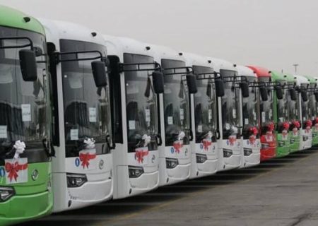اضافه شدن ۷ دستگاه اتوبوس به ناوگان حمل‌ونقل عمومی رشت