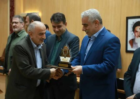 کسب عنوان دستگاه نمونه اداره کل صمت گیلان در جشنواره شهید رجایی 