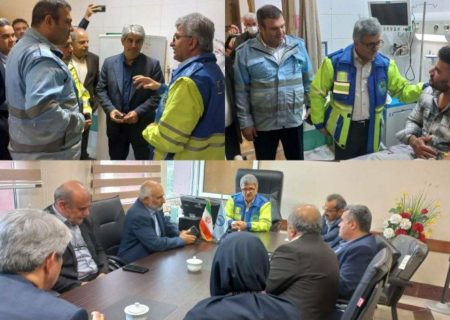 نشست رئیس دانشگاه علوم پزشکی گیلان به منظور تسریع ارایه خدمات به سیل‌زدگان آستارا