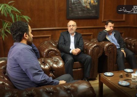 دیدار مدیر کل بنیاد شهید و امور ایثارگران گیلان با شهردار رشت