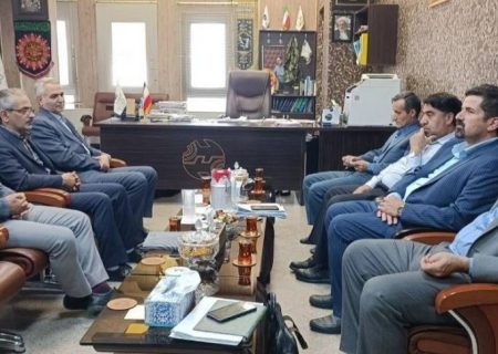 نشست مشترک مسئولان بیمه دانا با مدیرمخابرات منطقه گیلان