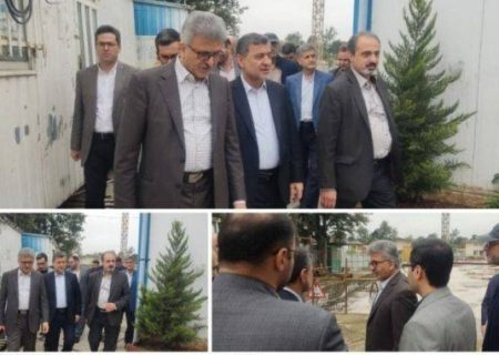 بازدید معاون وزیر بهداشت از پروژه در دست احداث بیمارستان جایگزین پورسینا
